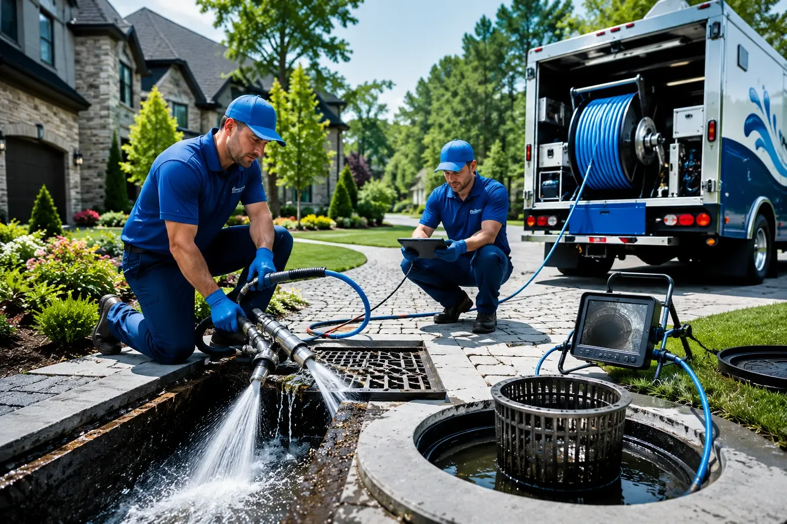 Local outdoor drain cleaning professionals in Bishop Hill, IL