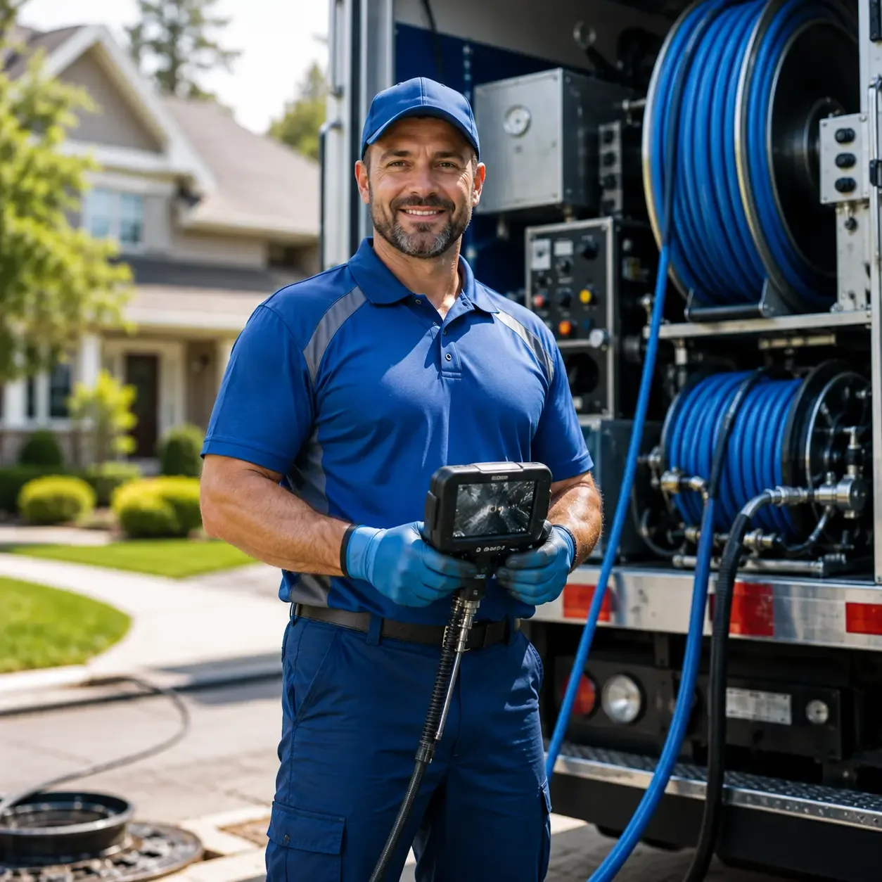 Local outdoor drain cleaning specialists in Bishop Hill, IL